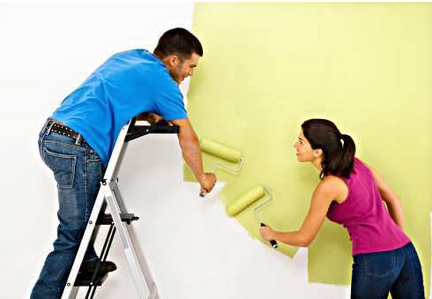 Как красить стены своими руками