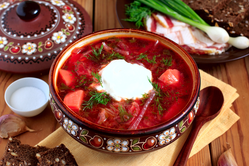 Русская кухня: супы
