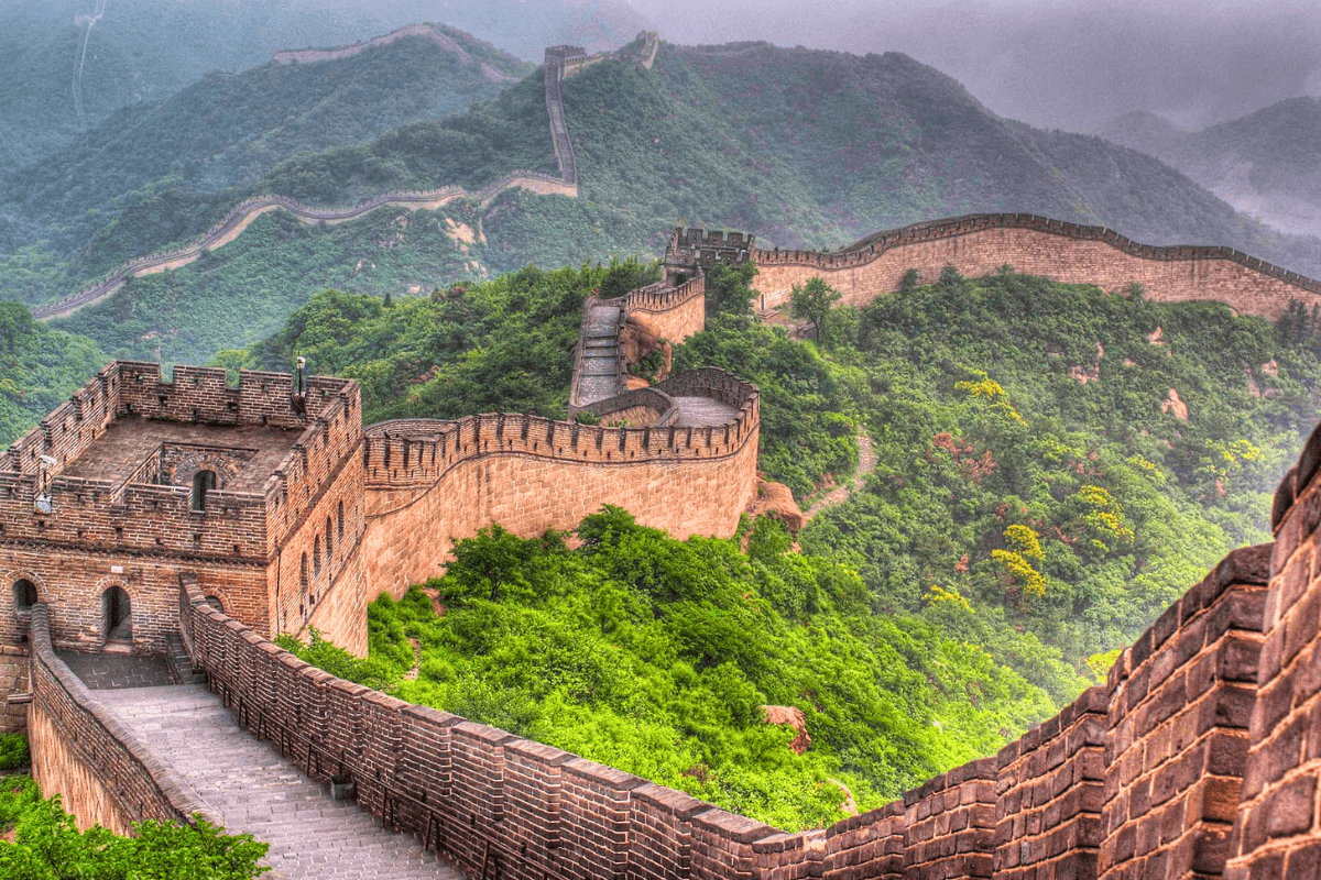 Топ-10 самых красивых мест в мире для вашего следующего путешествия - Великая Китайская Стена